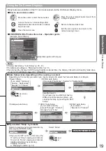 Preview for 19 page of Panasonic Viera TX-P46Z1E Operating Instructions Manual