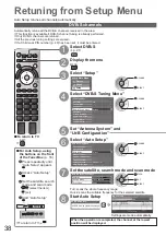 Preview for 38 page of Panasonic Viera TX-P46Z1E Operating Instructions Manual