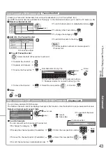 Preview for 43 page of Panasonic Viera TX-P46Z1E Operating Instructions Manual