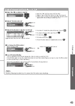 Preview for 49 page of Panasonic Viera TX-P46Z1E Operating Instructions Manual