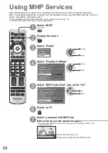 Preview for 54 page of Panasonic Viera TX-P46Z1E Operating Instructions Manual