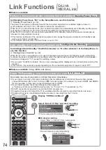 Preview for 74 page of Panasonic Viera TX-P46Z1E Operating Instructions Manual