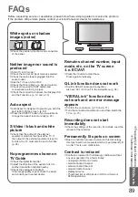 Preview for 89 page of Panasonic Viera TX-P46Z1E Operating Instructions Manual