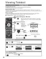 Preview for 26 page of Panasonic Viera TX-P50VT20B Operating Instructions Manual