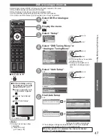 Предварительный просмотр 47 страницы Panasonic Viera TX-P50VT20B Operating Instructions Manual