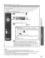 Preview for 99 page of Panasonic Viera TX-P50VT20BA Operating Instructions Manual