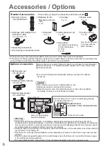 Предварительный просмотр 6 страницы Panasonic Viera TX-P50VT20E Operating Instructions Manual