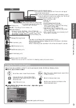 Предварительный просмотр 9 страницы Panasonic Viera TX-P50VT20E Operating Instructions Manual