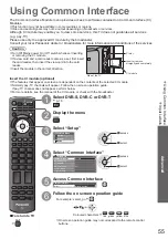 Предварительный просмотр 55 страницы Panasonic Viera TX-P50VT20E Operating Instructions Manual