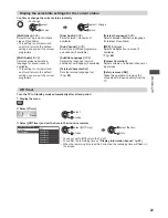 Preview for 23 page of Panasonic Viera TX-P50VT50T Operating Instructions Manual