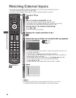 Preview for 30 page of Panasonic Viera TX-P50VT50T Operating Instructions Manual