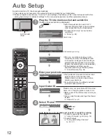 Предварительный просмотр 12 страницы Panasonic VIERA TX-P58V10B Operating Instructions Manual