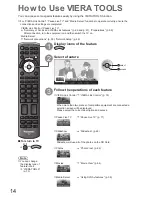 Предварительный просмотр 14 страницы Panasonic VIERA TX-P58V10B Operating Instructions Manual