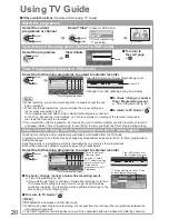 Предварительный просмотр 20 страницы Panasonic VIERA TX-P58V10B Operating Instructions Manual