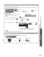 Предварительный просмотр 41 страницы Panasonic VIERA TX-P58V10B Operating Instructions Manual