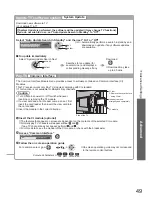 Предварительный просмотр 49 страницы Panasonic VIERA TX-P58V10B Operating Instructions Manual