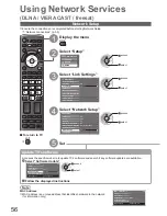 Предварительный просмотр 56 страницы Panasonic VIERA TX-P58V10B Operating Instructions Manual