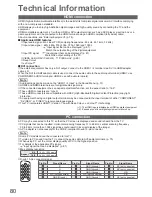 Предварительный просмотр 80 страницы Panasonic VIERA TX-P58V10B Operating Instructions Manual