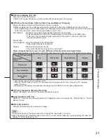 Предварительный просмотр 31 страницы Panasonic Viera TX-P65VT20L Operating Instructions Manual