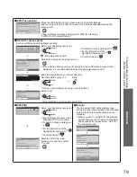 Предварительный просмотр 79 страницы Panasonic Viera TX-P65VT20L Operating Instructions Manual