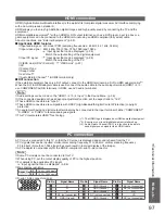 Предварительный просмотр 97 страницы Panasonic Viera TX-P65VT20L Operating Instructions Manual