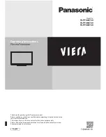 Panasonic Viera TX-PF42ST30 Operating Instructions Manual предпросмотр