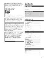 Preview for 3 page of Panasonic Viera TX-PF42ST30 Operating Instructions Manual