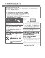 Preview for 4 page of Panasonic Viera TX-PF42ST30 Operating Instructions Manual