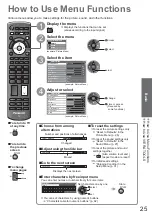 Preview for 25 page of Panasonic Viera TXL32C20EA Operating Instructions Manual