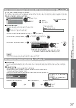 Предварительный просмотр 37 страницы Panasonic Viera TXL32C20EA Operating Instructions Manual