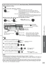 Предварительный просмотр 39 страницы Panasonic Viera TXL32C20EA Operating Instructions Manual