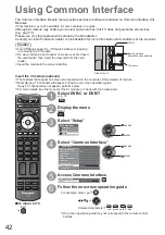 Предварительный просмотр 42 страницы Panasonic Viera TXL32C20EA Operating Instructions Manual