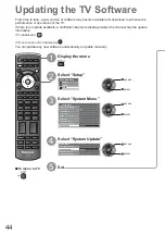 Предварительный просмотр 44 страницы Panasonic Viera TXL32C20EA Operating Instructions Manual