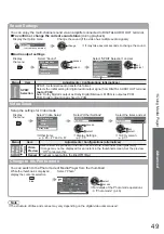 Предварительный просмотр 49 страницы Panasonic Viera TXL32C20EA Operating Instructions Manual