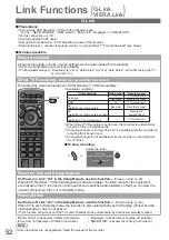 Предварительный просмотр 52 страницы Panasonic Viera TXL32C20EA Operating Instructions Manual