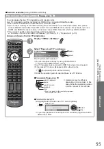 Предварительный просмотр 55 страницы Panasonic Viera TXL32C20EA Operating Instructions Manual