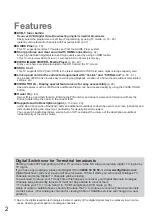 Preview for 2 page of Panasonic Viera TXL32C2B Operating Instructions Manual