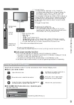 Preview for 9 page of Panasonic Viera TXL32C2B Operating Instructions Manual