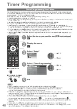 Preview for 40 page of Panasonic Viera TXL32C2B Operating Instructions Manual