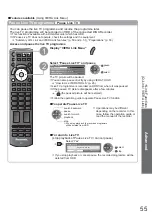 Preview for 55 page of Panasonic Viera TXL32C2B Operating Instructions Manual