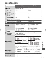 Предварительный просмотр 110 страницы Panasonic Viera VT50H series Operating Instructions Manual