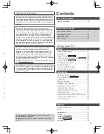 Preview for 3 page of Panasonic Viera WT50A series Operating Instructions Manual