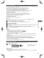 Preview for 37 page of Panasonic Viera WT50A series Operating Instructions Manual