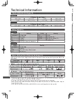 Preview for 98 page of Panasonic Viera WT50A series Operating Instructions Manual