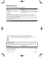 Preview for 116 page of Panasonic Viera WT50A series Operating Instructions Manual