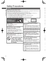 Предварительный просмотр 4 страницы Panasonic Viera WT50H Series Operating Instructions Manual