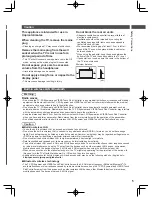 Предварительный просмотр 5 страницы Panasonic Viera WT50H Series Operating Instructions Manual