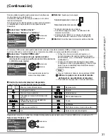 Preview for 31 page of Panasonic Viera X24 Manual De Instrucciones