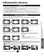 Preview for 41 page of Panasonic Viera X24 Manual De Instrucciones