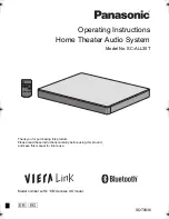 Preview for 1 page of Panasonic VieraLink SC-ALL30T Operating Instructions Manual